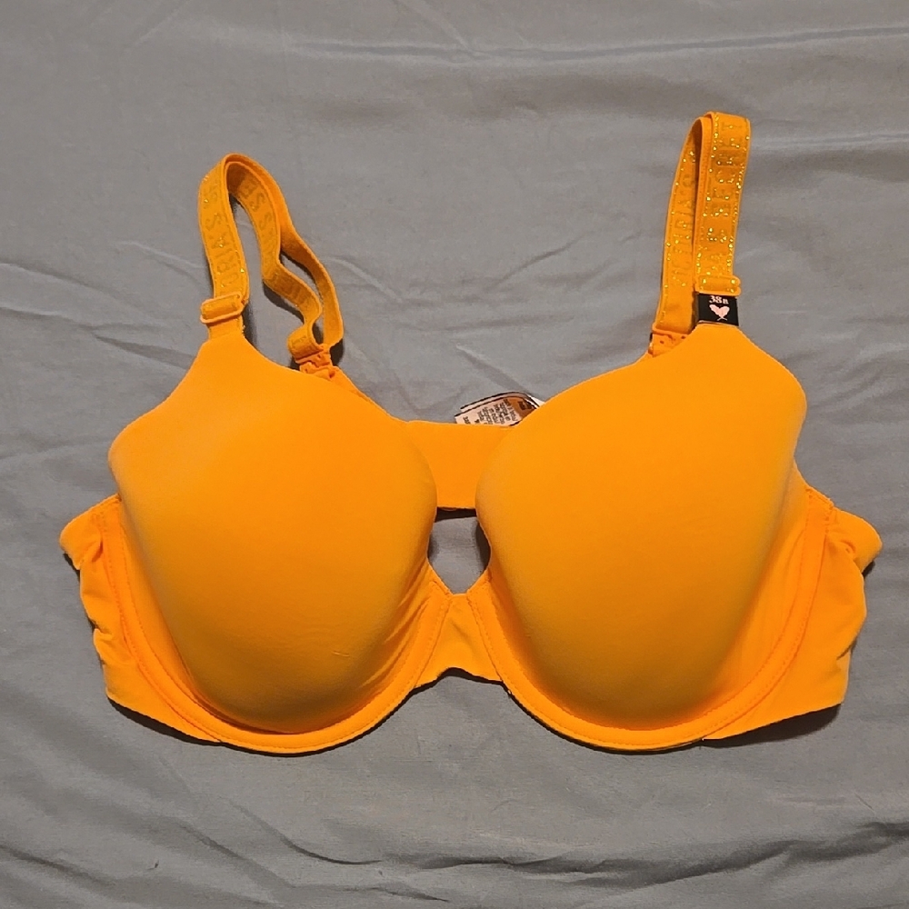 Vibrant Orange Women's Bra